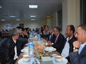İLÇE ZİRVESİ İFTARDA BULUŞTU...