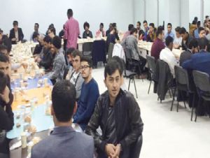 Uluslararası öğrenciler  mezuniyet iftarında buluştu