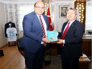 İlbank Yönetim Kurulu Başkanı Üstün'den Başkan Orhan'a Ziyaret