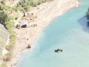 Çoruh Nehri'nde  kaybolan gencin  cesedine 6 gün  sonra ulaşıldı