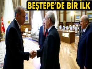 Cumhurbaşkanlığı Külliyesi'nde liderler zirvesi