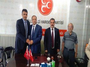 MHP Palandöken İlçe Başkanlığına Cihan Aksakal atandı