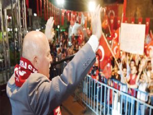 Demokrasi ve Milli İrade için Erzurum'da nöbete devam
