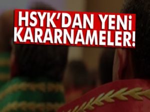 HSYK'dan yeni kararnameler!