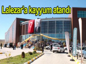 Lalezar'a kayyum atandı