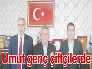 Umut genç çiftçilerde