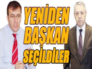 Yeniden başkan seçildiler