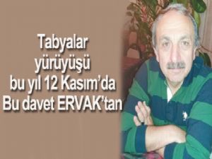 Tabyalar Yürüyüşü bu yıl 12 Kasım'da