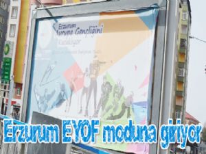 Erzurum EYOF moduna giriyor
