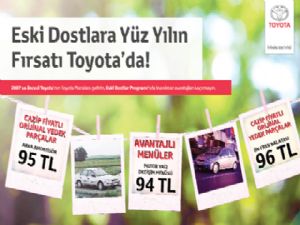 Toyota Plaza İkbal Eski dostlarını  UNUTMUYOR