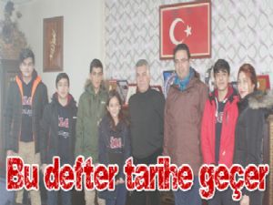 Bu defter tarihe geçer