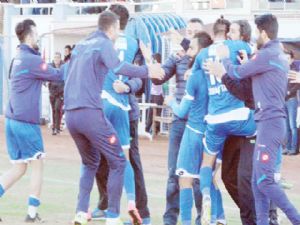 Erzurumspor'da liderlik sevinci