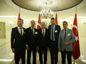 Erzurum Stratejik Girişimci İşadamları Başbakan Yıldırım ile görüştü