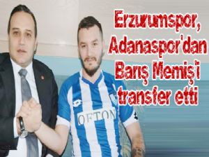 Erzurumspor, Adanaspor'dan Barış Memiş'i transfer etti