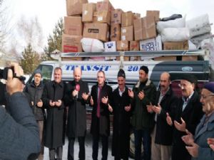 Erzurum'dan Halep'e yardım eli