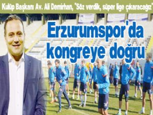 B.B. Erzurumspor'da kongreye doğru