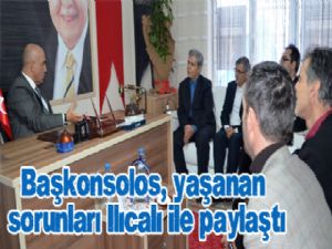 Başkonsolos, yaşanan sorunları Ilıcalı ile paylaştı