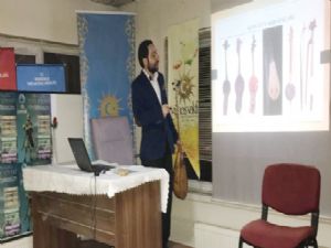 Güneş Vakfı'nda ''Türk Kültürü'nde Kopuz'' konferansı düzenlendi