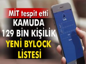 Kamuda çalışan 129 bin kişilik yeni ByLock listesi ortaya çıktı