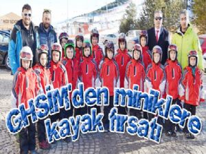 GHSİM'den miniklere kayak fırsatı