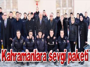 Kent Konseyi'nden kahramanlara sevgi paketi