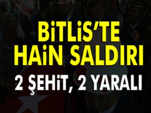 Bitlis'te çatışma: 2 şehit, 2 yaralı