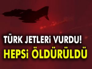 Türk jetleri vurdu! 18 terörist öldürüldü