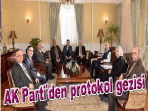 Ak Parti Yürütme Kurulu'ndan protokol gezisi