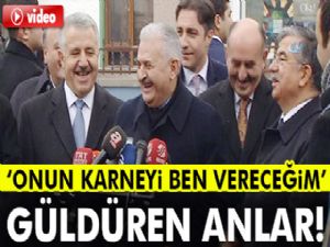 Başbakan Yıldırım: Onun karneyi ben vereceğim