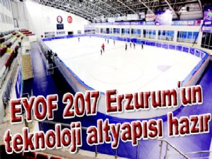 EYOF 2017 Erzurum'un teknoloji altyapısı hazır