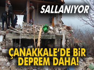 Çanakkale'de bir deprem daha