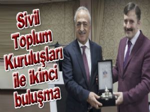 Sivil Toplum Kuruluşları ile ikinci buluşma