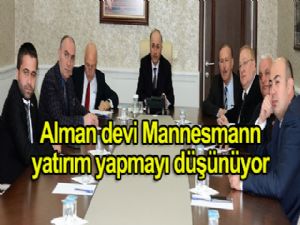 2. OSB'ye Alman yatırımcı ilgisi