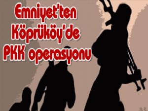 Emniyet'ten Köprüköy'de PKK operasyonu