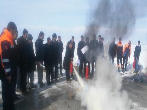 ETÜ'de temel afet bilinci eğitimi verildi