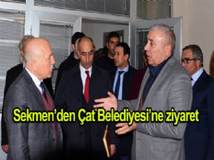 Başkan Sekmen'den Başkan Kılıç'a ziyaret