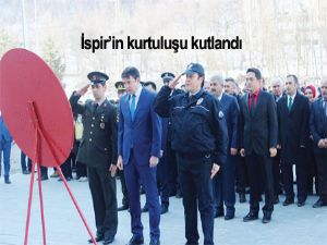 İspir'in kurtuluşunun 99'uncu yıldönümü törenlerle kutlandı