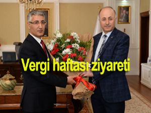 Vali Azizoğlu'na Vergi Haftası ziyareti