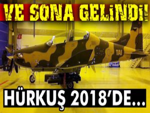 Hürkuş-C 2018'de TSK'nın envanterine girecek