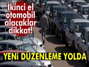 İkinci el otomobilde yeni düzenleme