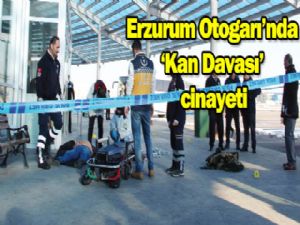 Erzurum otogarında ''Kan davası'' cinayeti