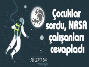  Çocuklar sordu, NASA çalışanları cevapladı