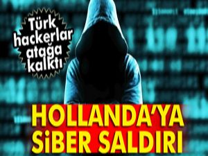 Türk hackerlardan Hollanda'ya siber saldırı