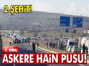 Mardin'de askeri aracın geçişi sırasında patlama: 2 şehit