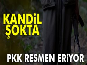 Kandil şokta! PKK resmen eriyor