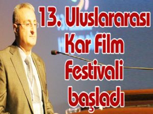 13. Uluslararası Kar Film Festivali başladı