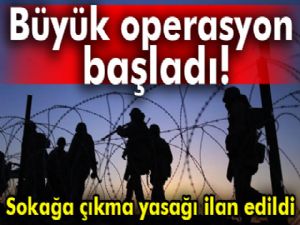 Diyarbakır Lice ve Hani'de operasyon başlatıldı