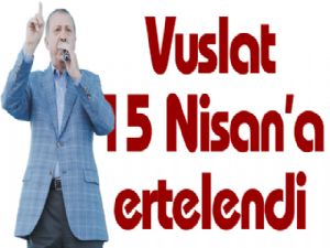 Cumhurbaşkanı Erdoğan'ın mitingi ertelendi