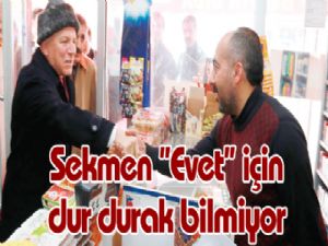 Sekmen ''Evet'' için dur durak bilmiyor