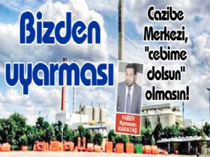 Bizden uyarması